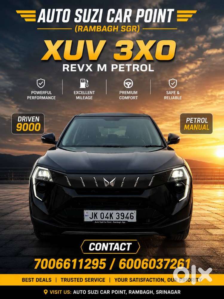 Mahindra Xuv 3xo, 2025, Petrol