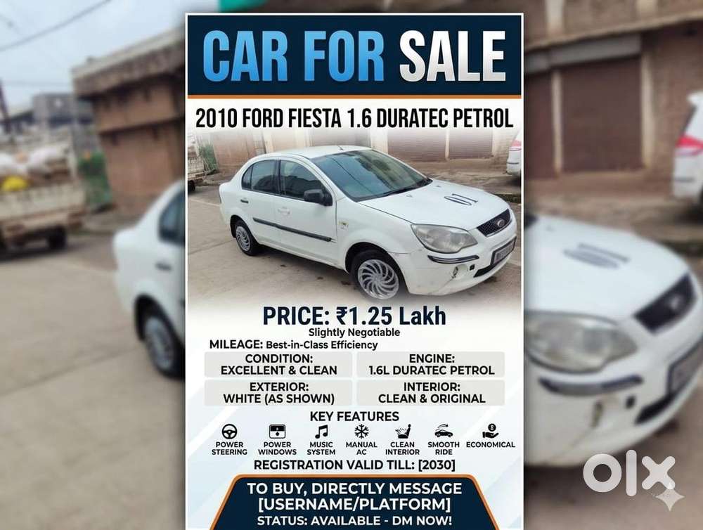 Ford Fiesta 2010 Petrol Good Condition