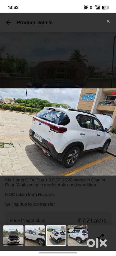 Kia Sonet 2020 Petrol Well Maintained