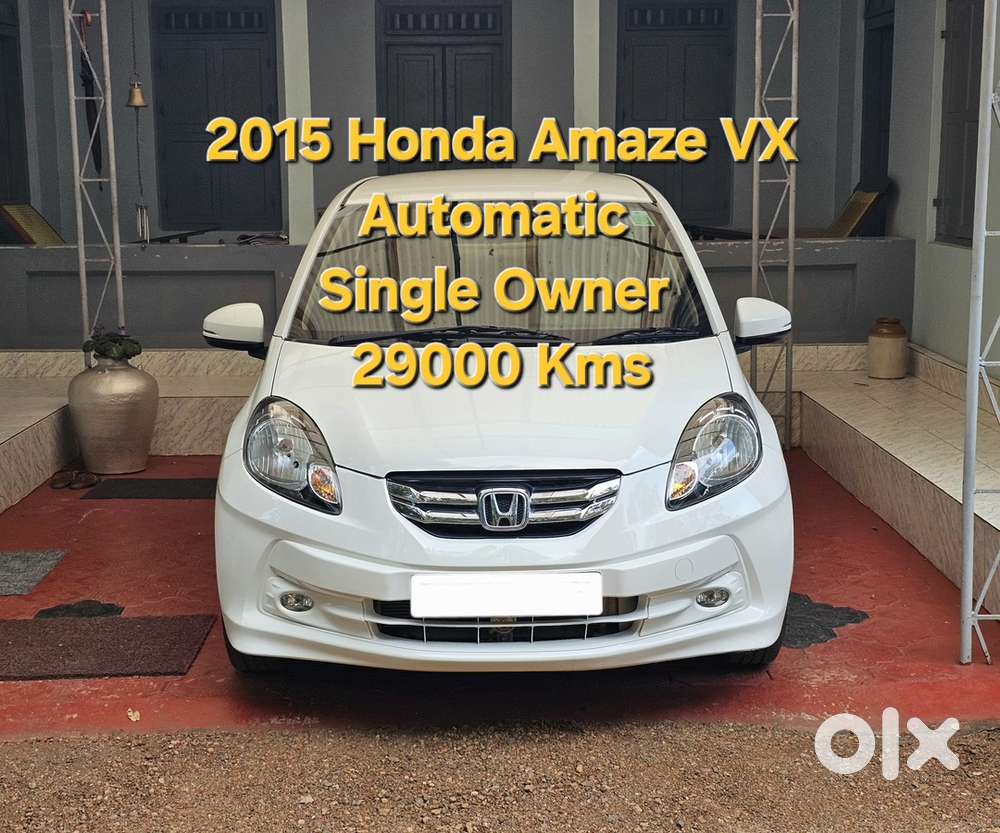 2015 Honda Amaze Vx Automatic Single Owner