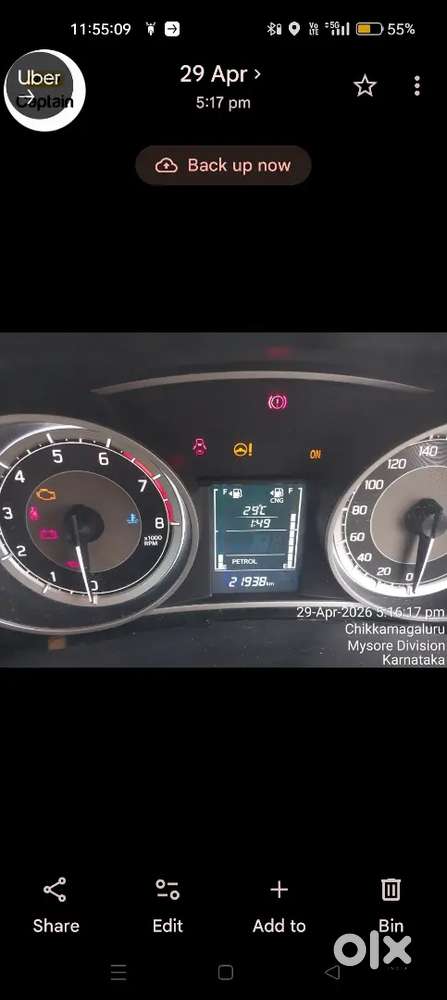 Maruti Suzuki Dzire Zxi Top Model 2024 Cng & Hybrids 23000 Km Driven