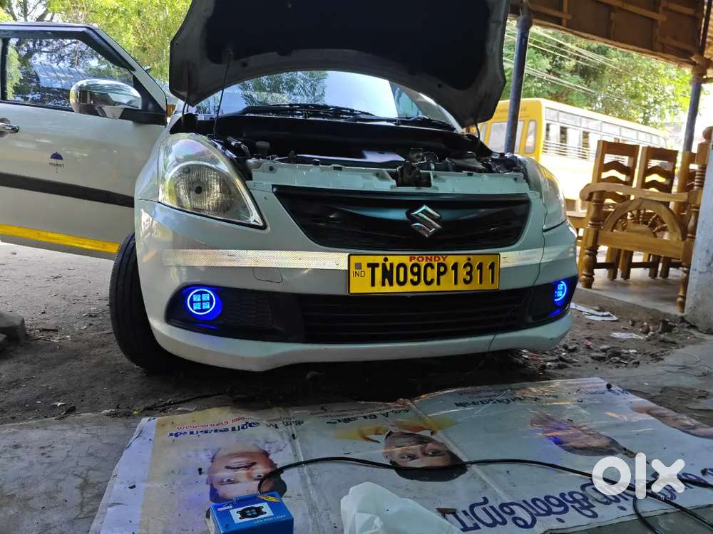 Maruti Suzuki Dzire 2018 Diesel. Pondicherry Permit 5 Years Tyre Mrf