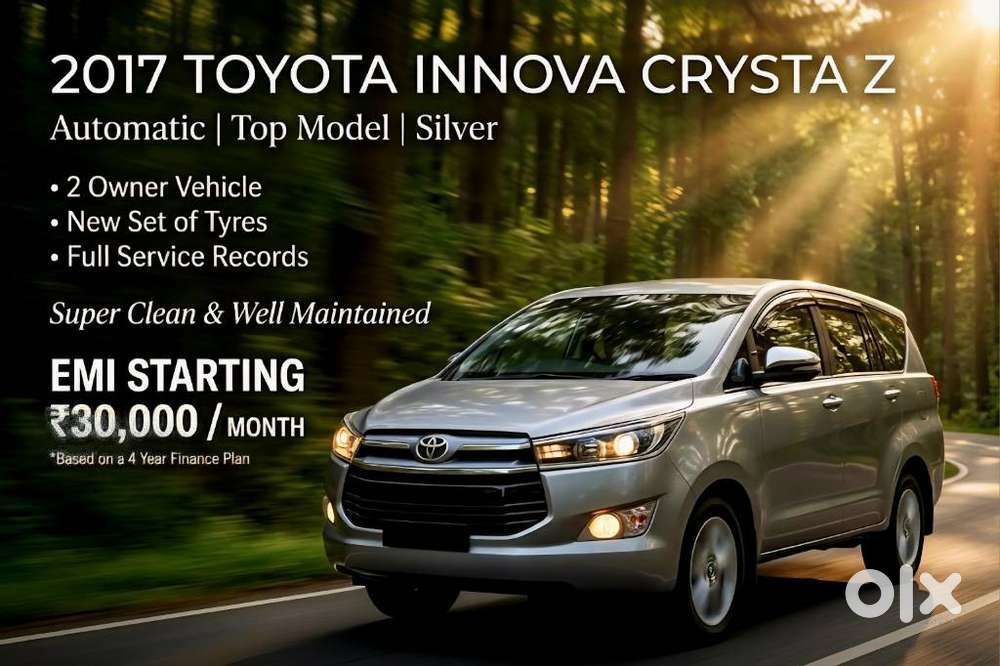 Toyota Innova Crysta 2.8z Automatic, 2017, Diesel