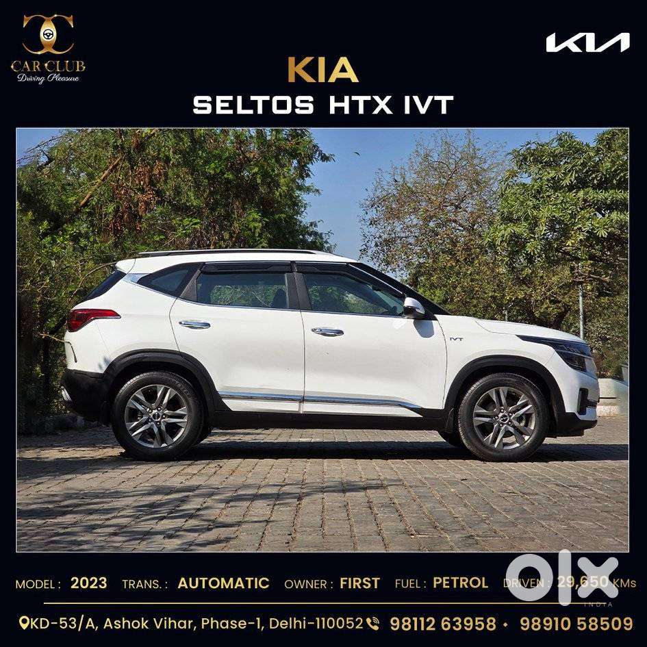 Kia Seltos 1.5 Htx Ivt Petrol Anniversary Edition, 2023, Petrol