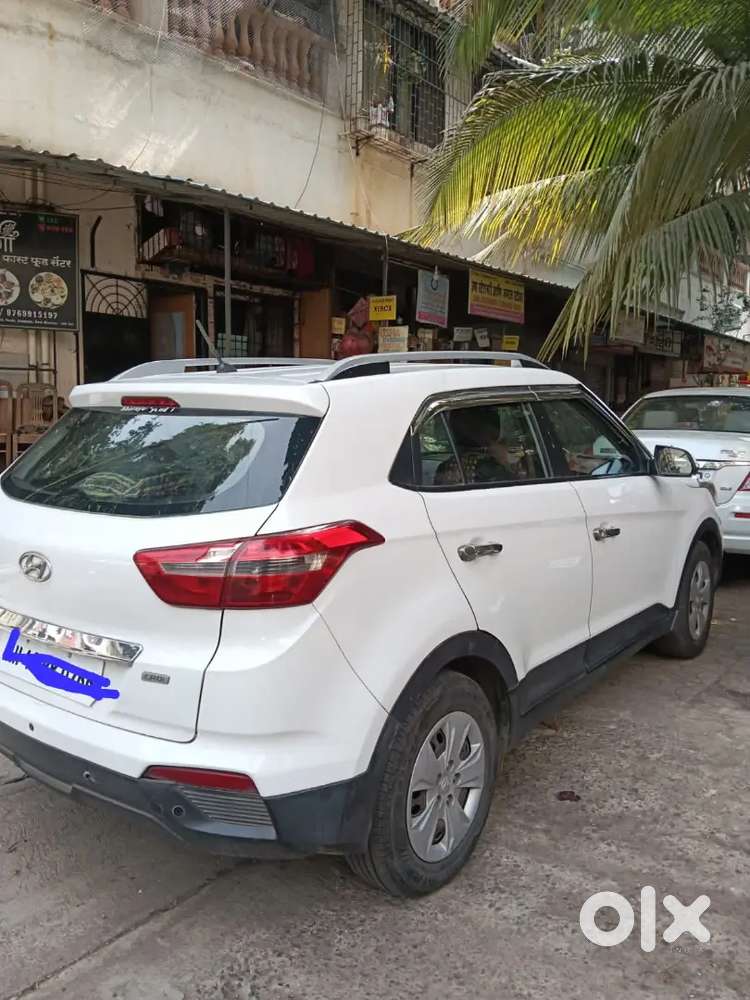 Good Condition White Colour Creta Self Driven