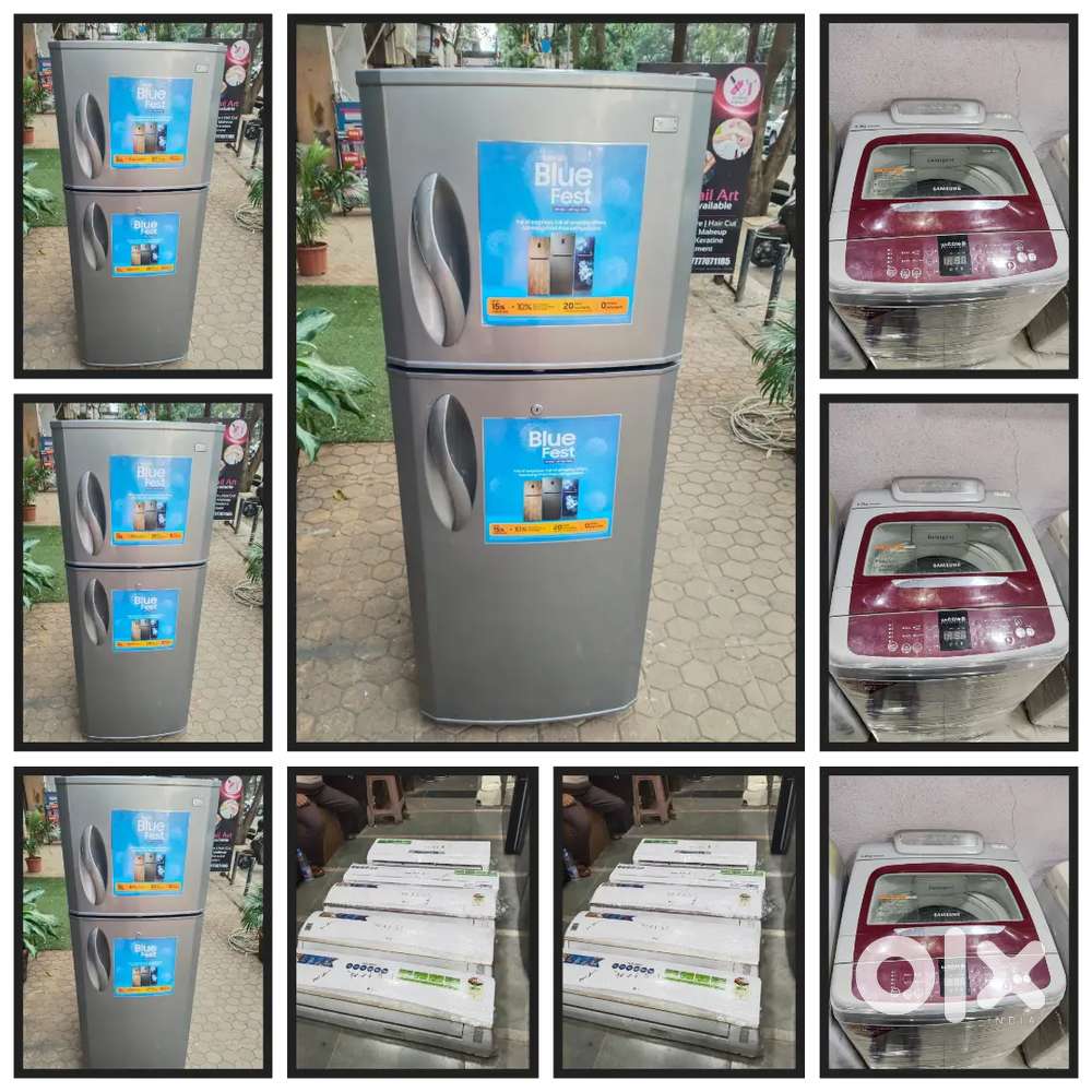 5 year compressor warranty of single or double door fridge,w/m,ac