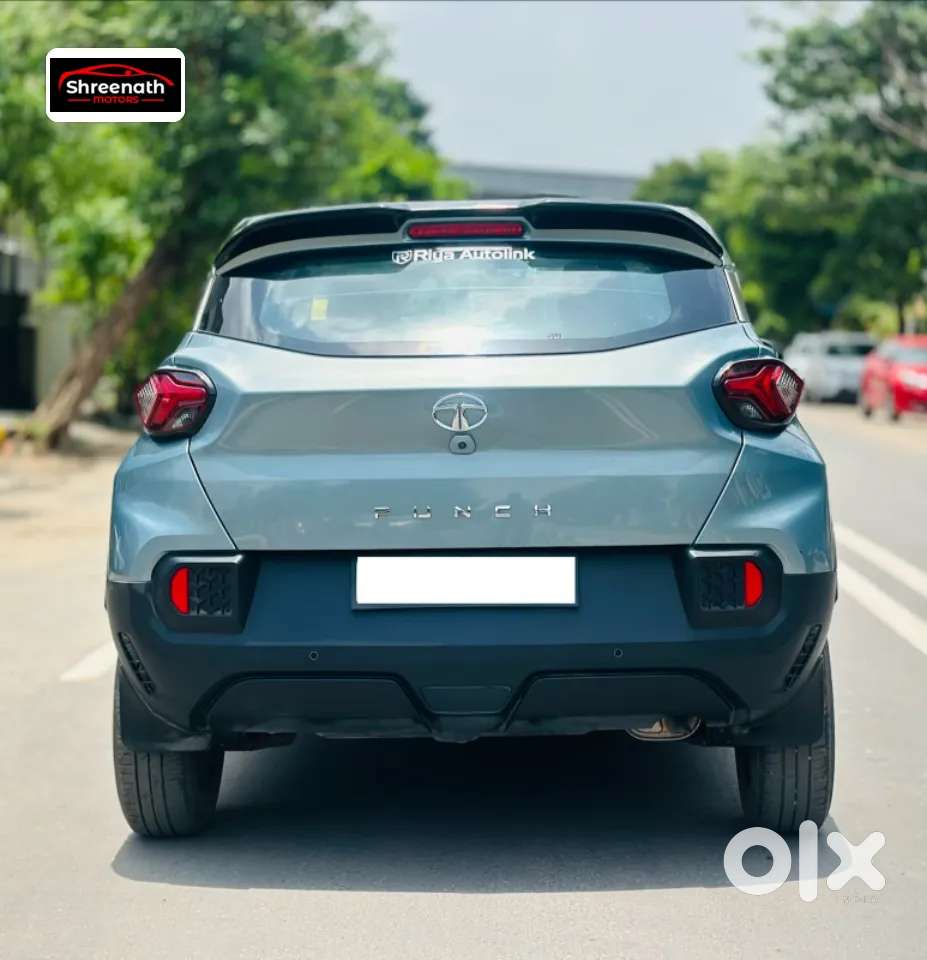 Tata Punch 1.2 Revotron Adventure Camo Rhythm Amt, 2023, Petrol