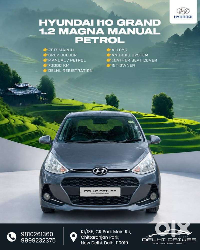 Hyundai Grand I10 Magna, 2017, Petrol