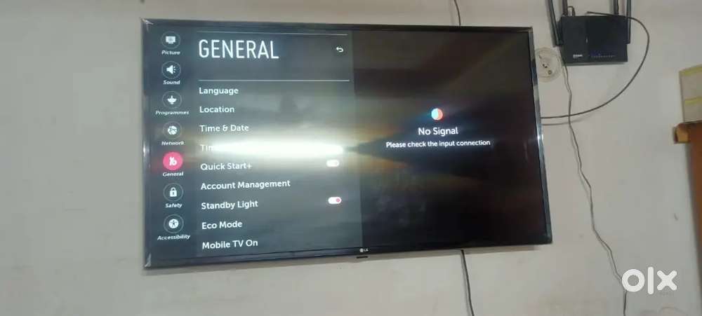 Lg smart 4k 43inch lcd koi dikkat nhi h bilkul ok or new condection h