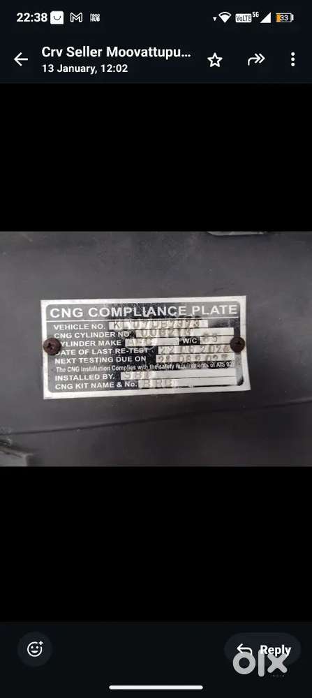 4wd Crv Automatic Cng Fitted