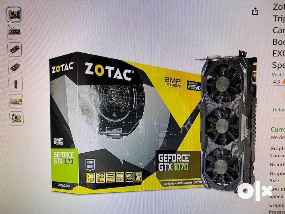 Zotac geforce gtx discount 1070 amp extreme