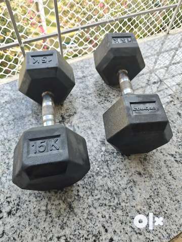 15kg dumbbells olx sale