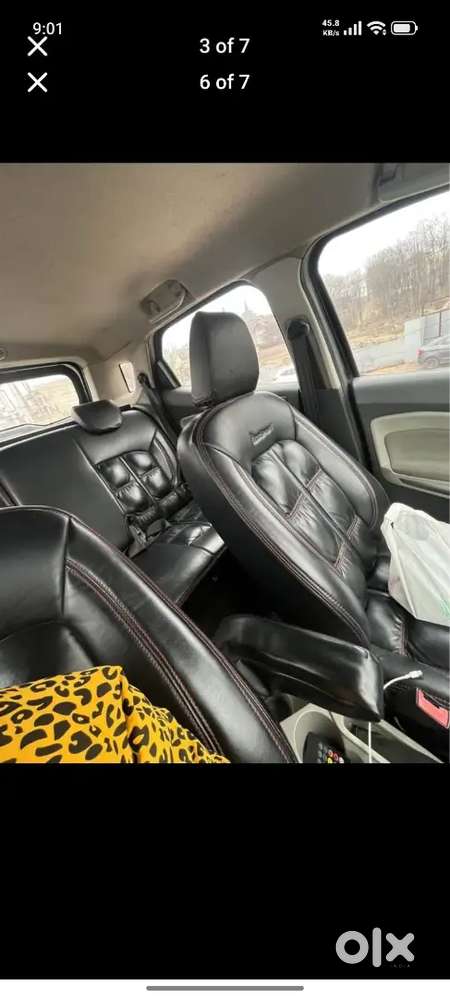 Black Ford Ecosport 2015 Diesel Well Maintained