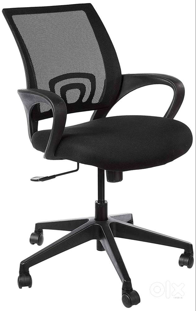 Solimo Loft Chair Fabric Black 1 Piece office chair Other