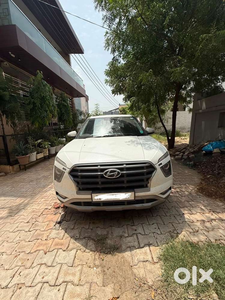 2022 Hyundai Creta Ex Petrol  White  All Original Paint