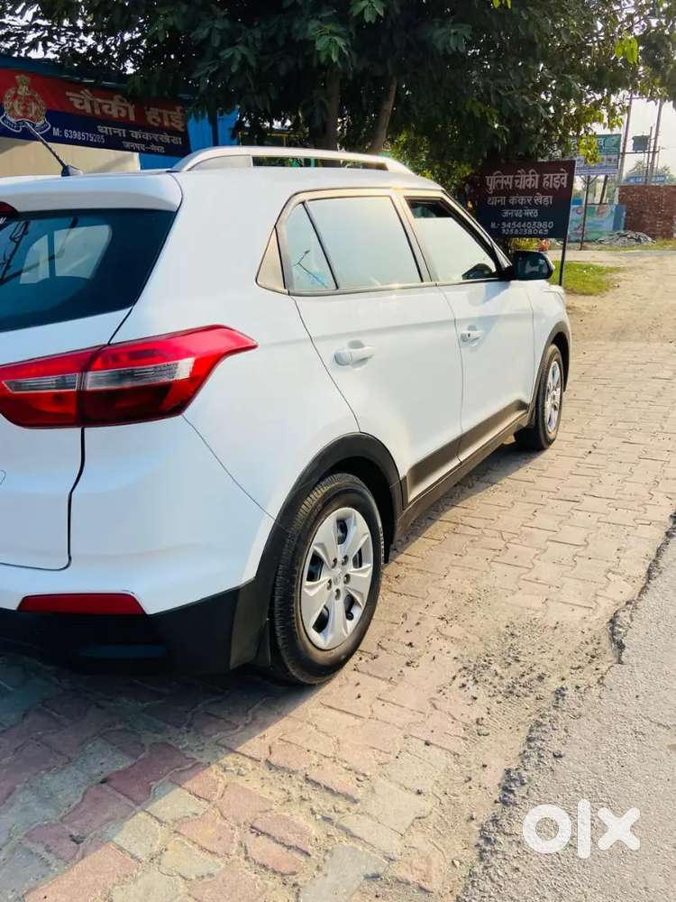 Hyundai Creta 2017 Petrol+cng On Pepper Good Condition