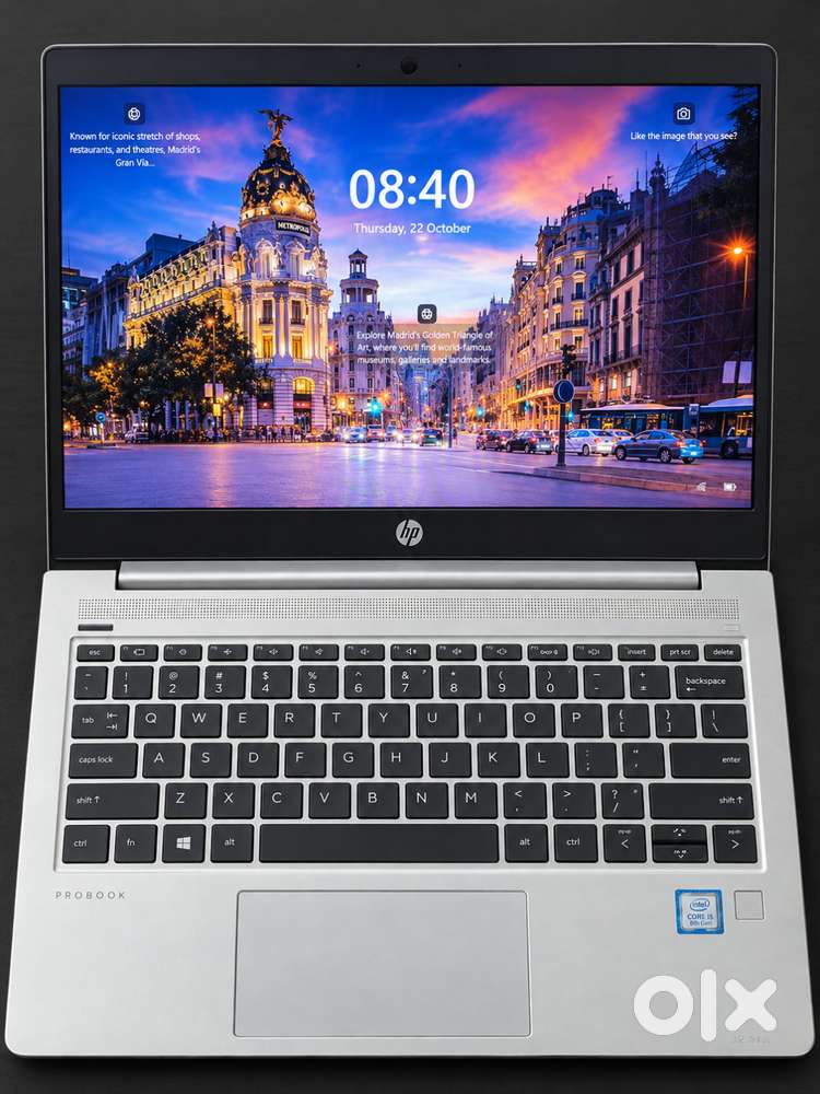 HP ProBook 430 G6 Laptop, Core i5 8th Gen, 8GB RAM, SSD