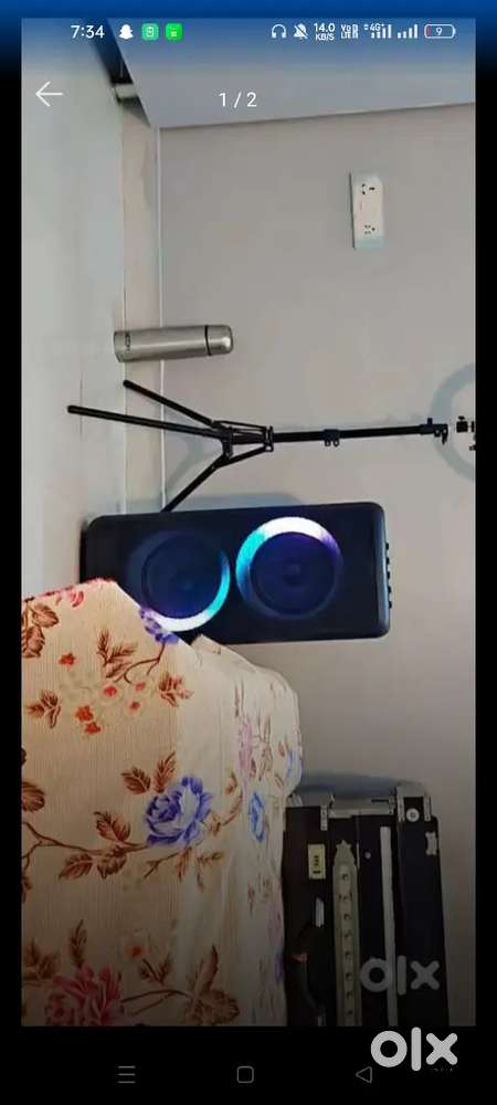 Philips tax5606/94 160w portable party speaker sound