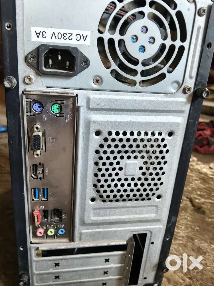 Only desktop i5 6 gen ddr 4 4gb 128 ssd gigabyte motherboard