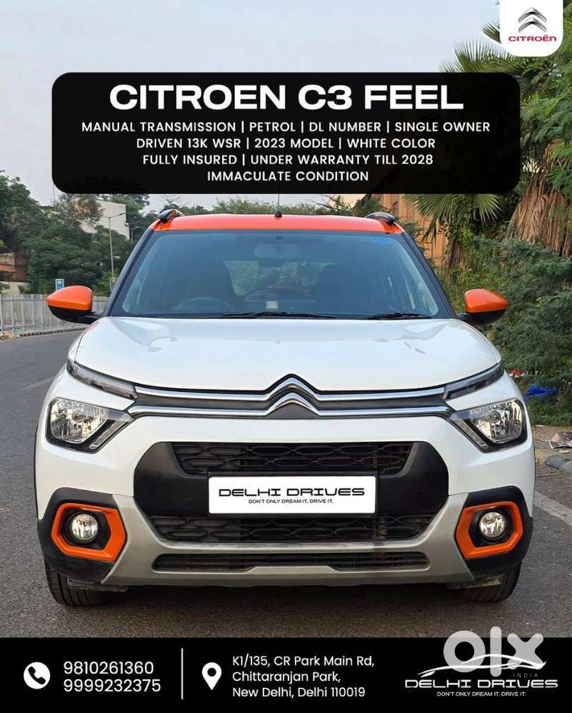 Citroen C3 Feel 1.2 Petrol, 2023, Petrol