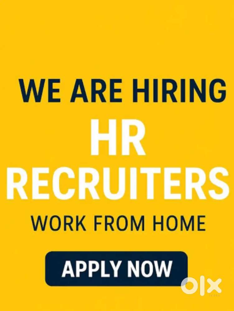 Hiring Female HR Recruiters  Work From Home