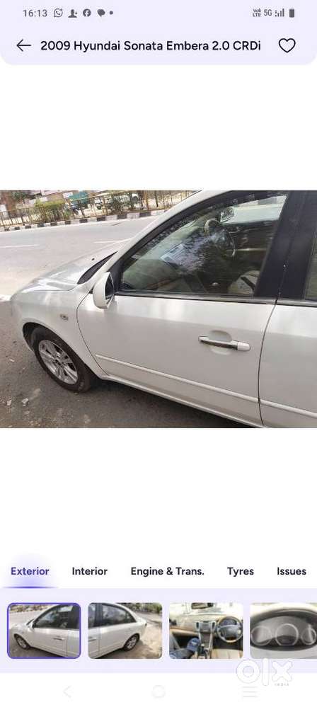 Hyundai Sonata Embera 2.0l Crdi Mt, 2009, Diesel