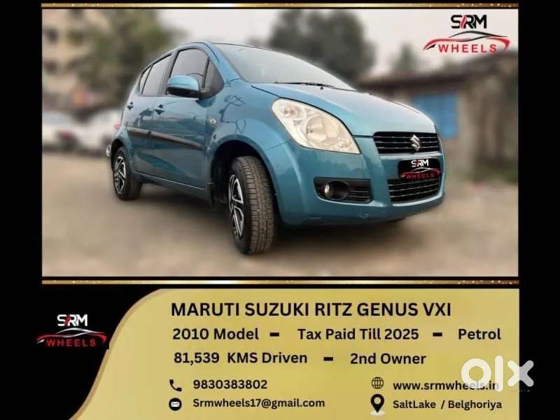 Maruti Suzuki Ritz Genus Vxi, 2010, Petrol