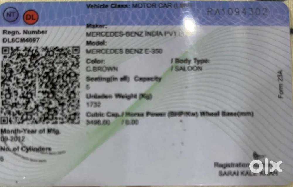Mercedes-benz E-class 2013 Petrol Automatic