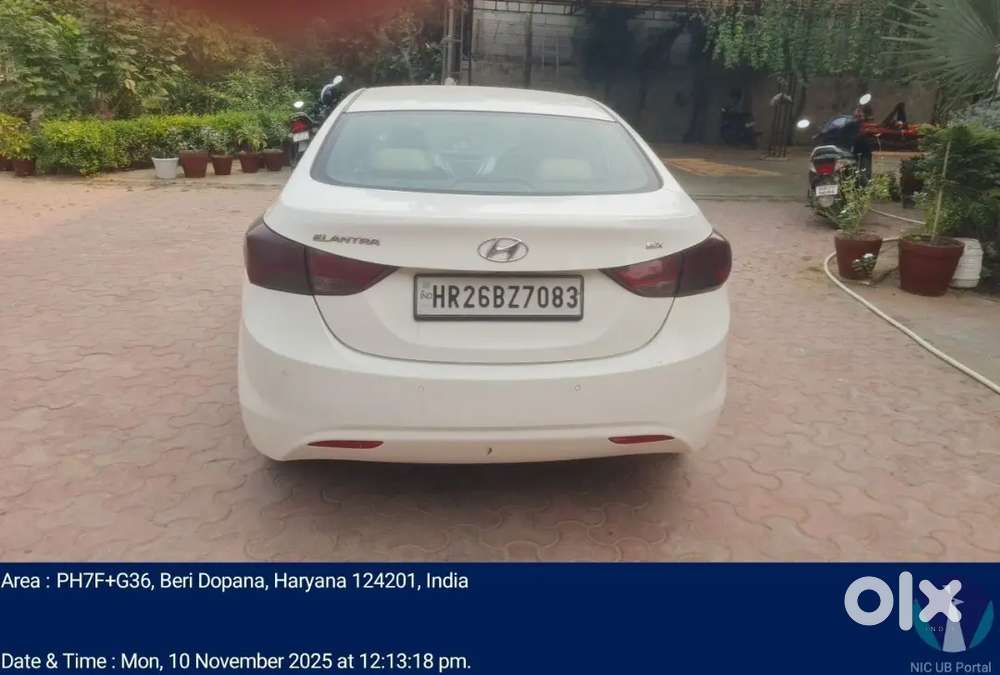 Hyundai Elantra 2013 Petrol 95000 Km Driven . Very Well Maintained Car