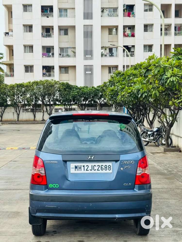 Hyundai Santro Xing Gls Petrol + Lpg 2012 1st Owner Company Lpg 195000