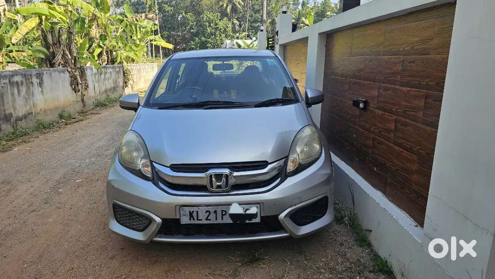Honda Amaze Silver Color 2017 Model