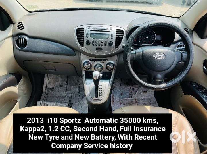Hyundai I10 Sportz At, 2013, Petrol