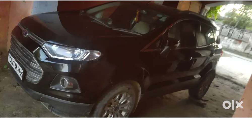 Automatic Ford Ecosport 2015 Car With Front Both New Tyres Cng Fitted