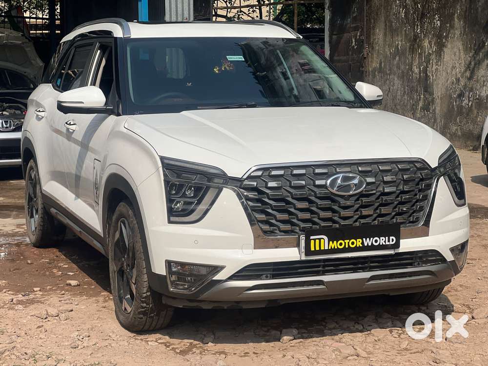 Hyundai Alcazar Signature Dual Tone, 2021, Petrol