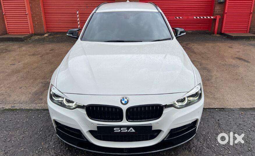 Bmw 3 Series White Car For Rent . With Driver Only