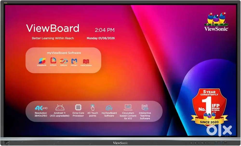 ViewSonic ViewBoard IFP5550-5 (55/ 4K UHD Interactive Flat Panel )