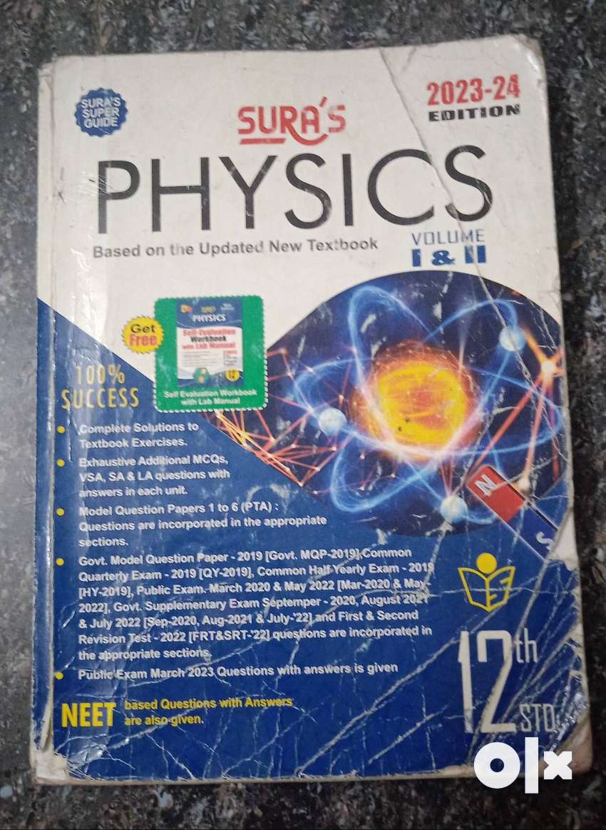 Sura's 12th std physics guide 2023-24 edition - Books - 1771681582