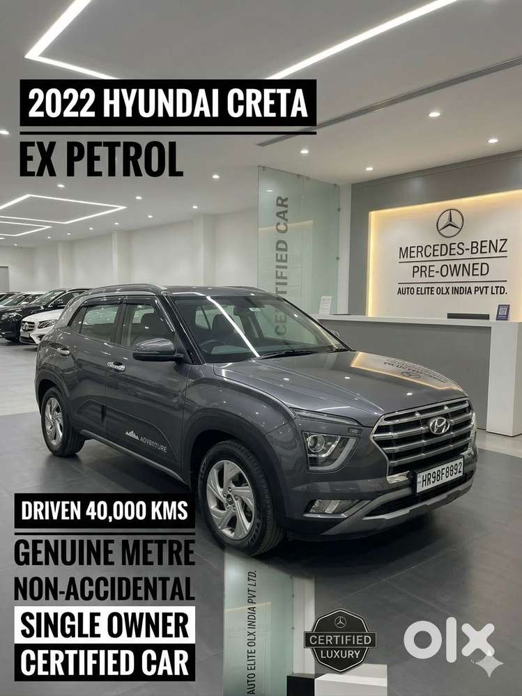 Hyundai Creta 1.6 Ex Petrol, 2022, Petrol