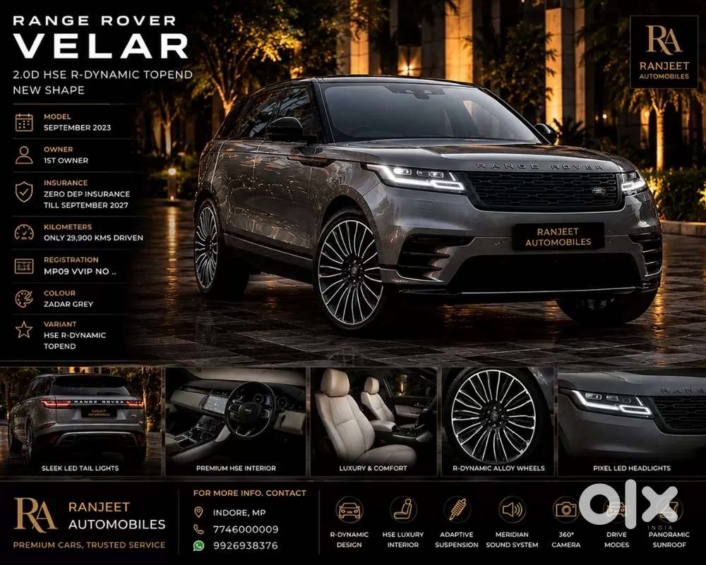Land Rover Range Velar, 2023, Diesel