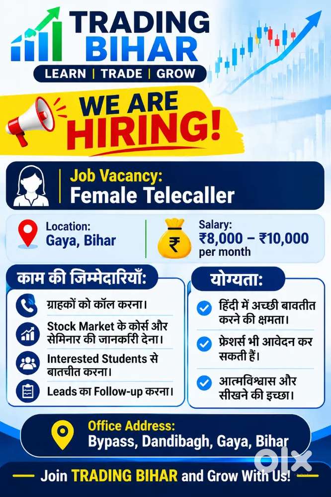 JOB VACANCY  FEMALE OFFICE ASSISTANT
