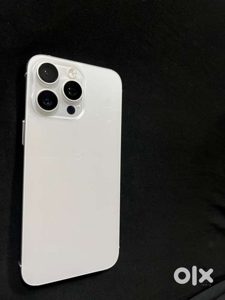 Iphone 15 pro max white titanium 256 gb only phone - Mobile Phones