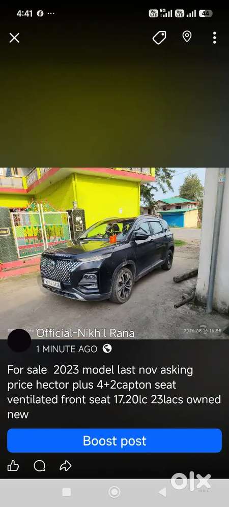Mg Hector Plus 2023