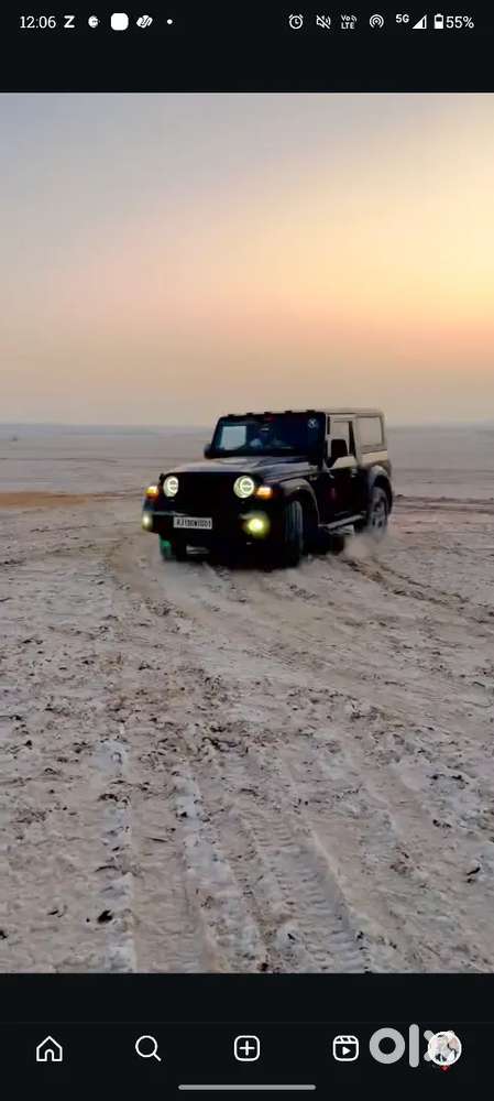 I Want To Sell My Mahindra Thar 4×4 Black In A1 Condition Modified