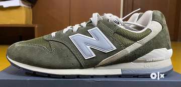 Olive green store new balance