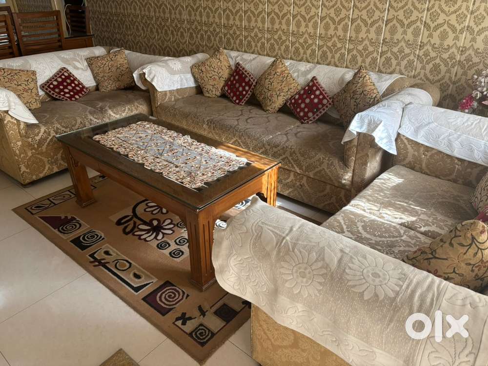 Seven seater sofa