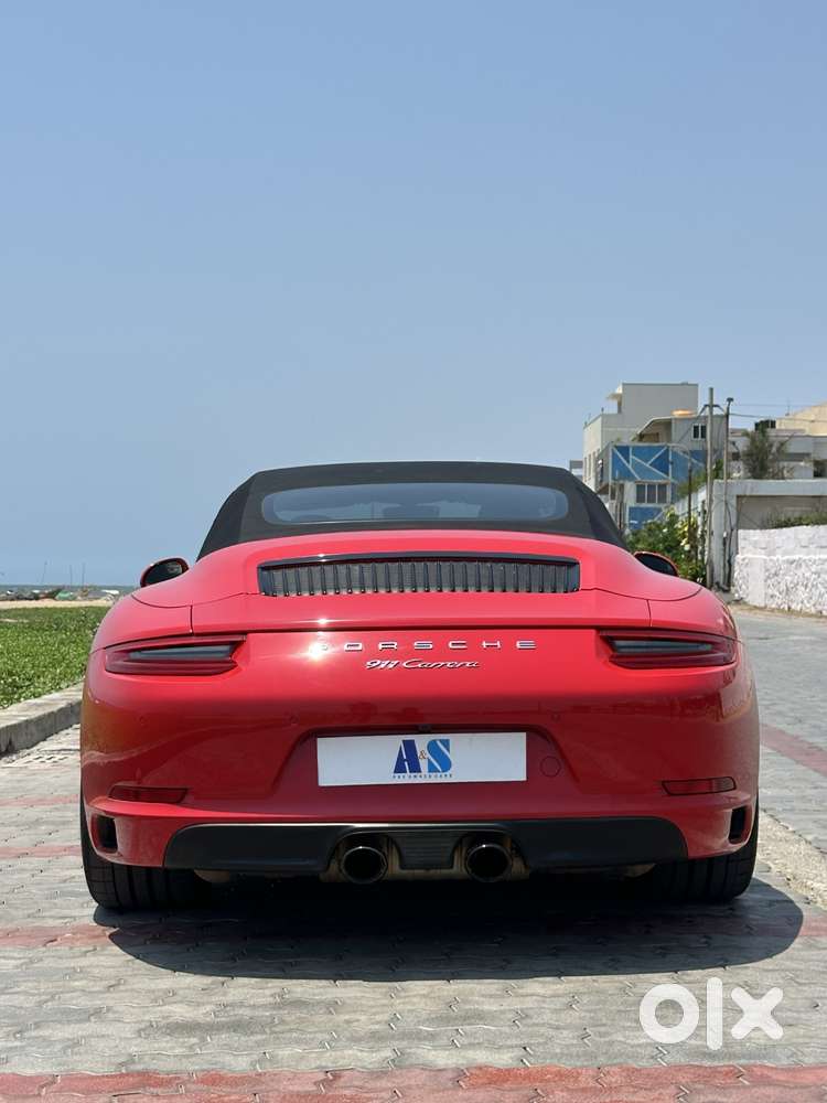 Porsche 911 Carrera Cabriolet, 2019, Petrol