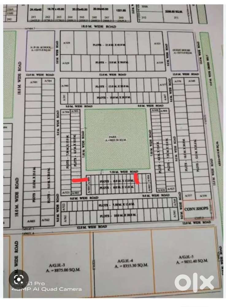 A block , Plot number 484 - Lands & Plots - 1821984934