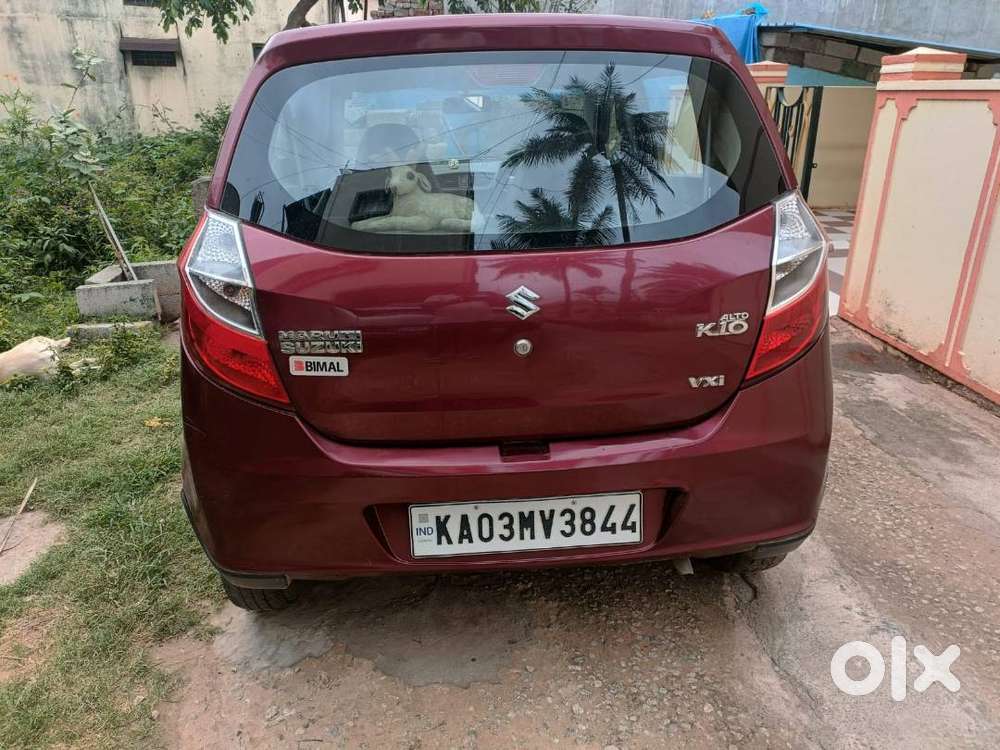 Maruti Suzuki Alto K10 With Record Service History In Bangalore
