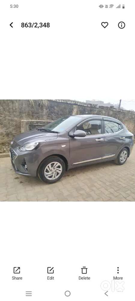 Hyundai Aura 2021 Cng & Hybrids 45000 Km Driven