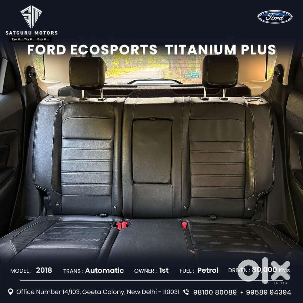Ford Ecosport [2017-2021] 1.5 Titanium Ti Vct At, 2018, Petrol